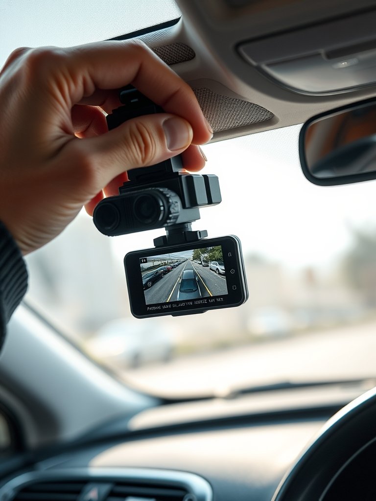 AI dash cam with parking mode - Illustration 2