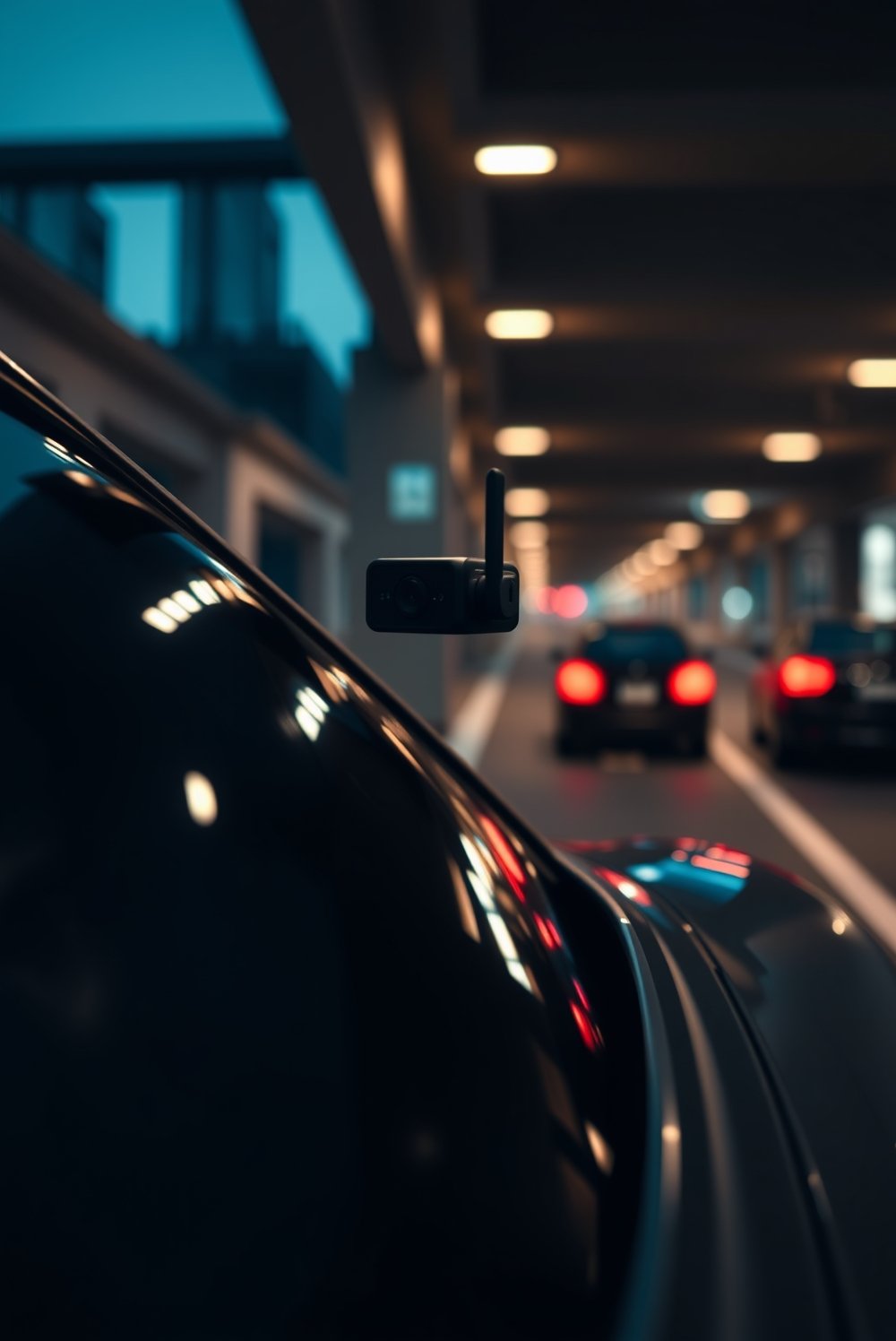 AI dash cam with parking mode - Illustration 1