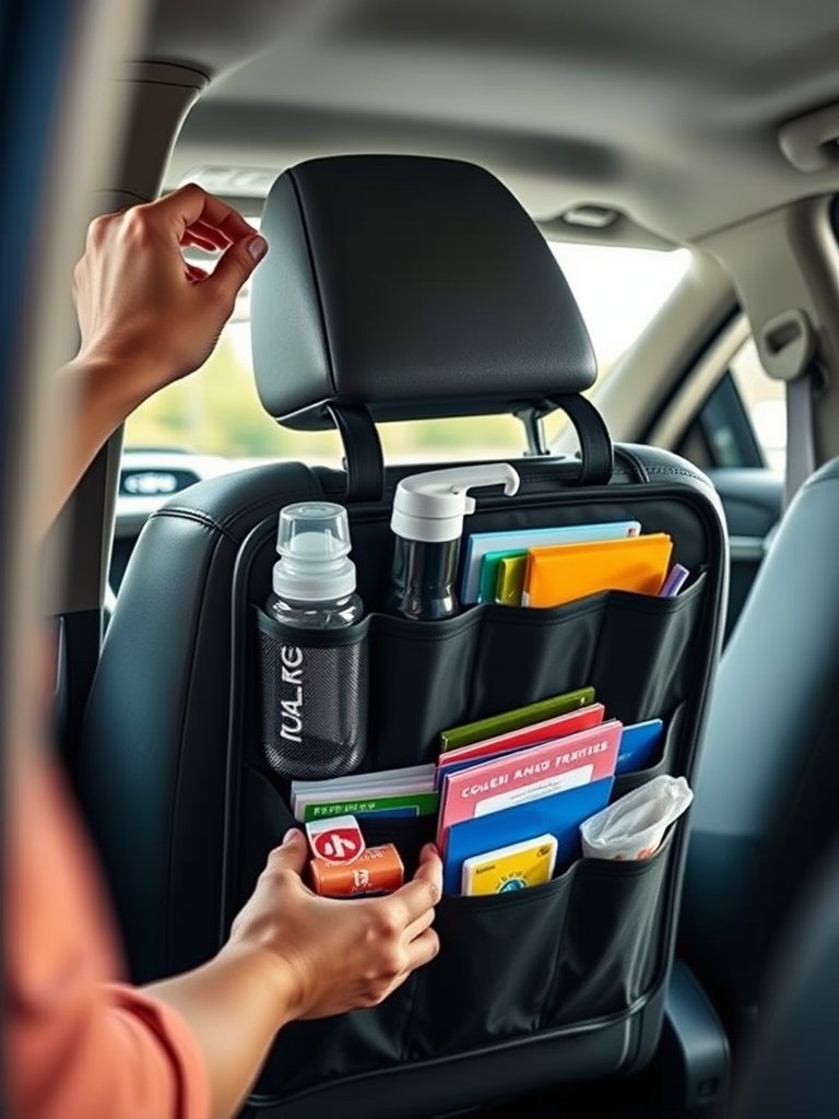 car seat organizer back seat - Illustration 2