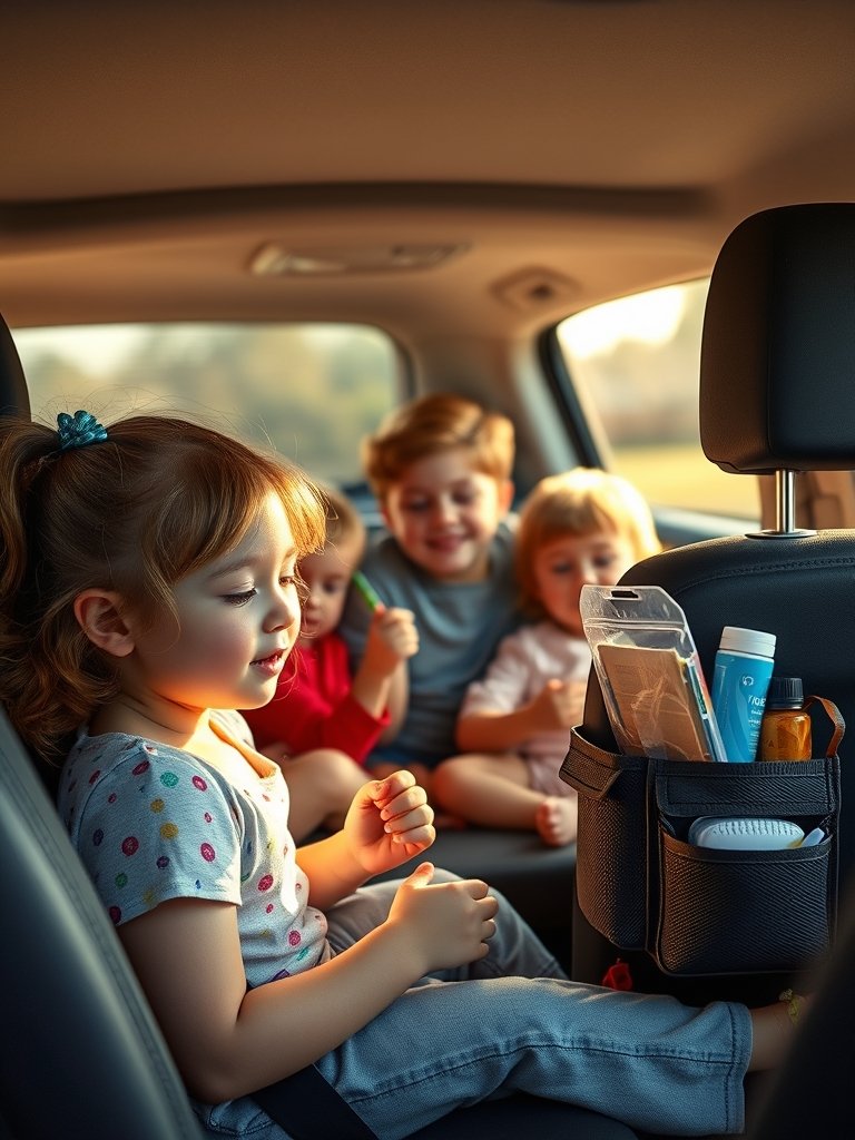 car seat organizer back seat - Illustration 3