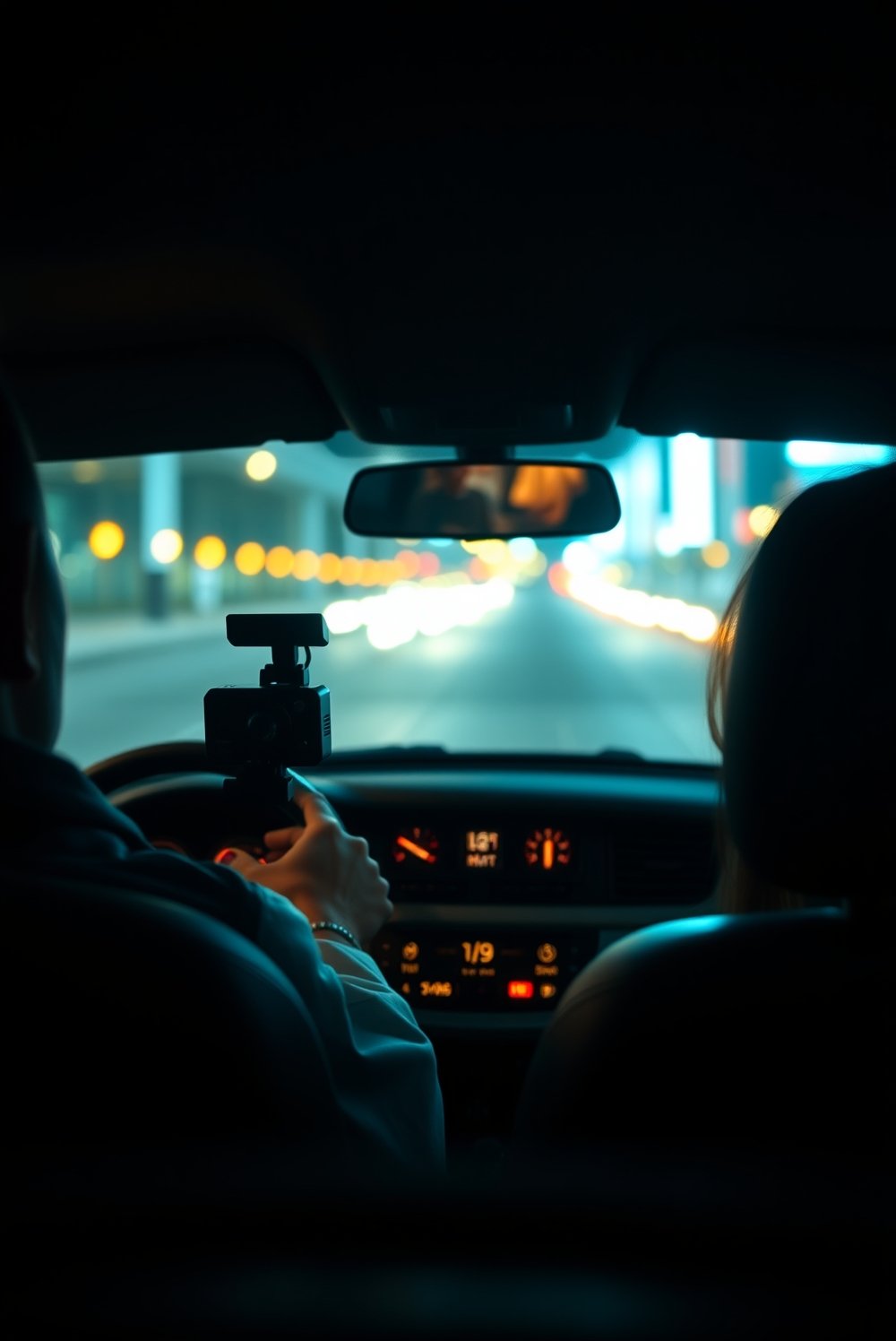 dash cam front and rear 4K - Illustration 1