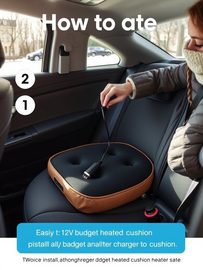 heated car seat cover review - Illustration 2