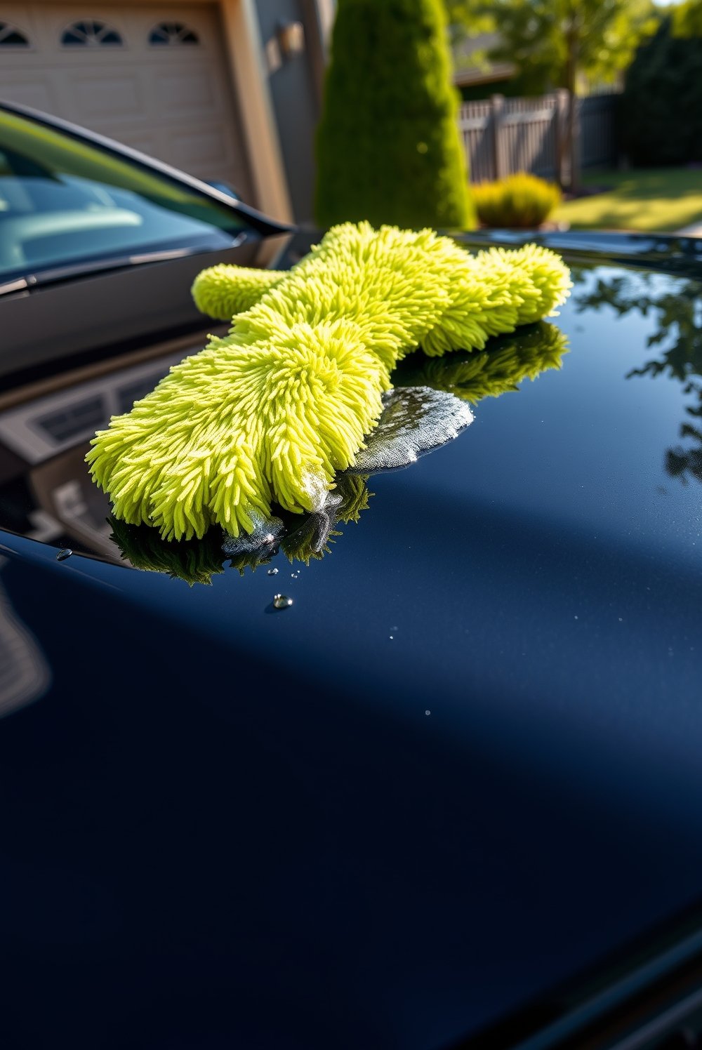 microfiber mitt product view