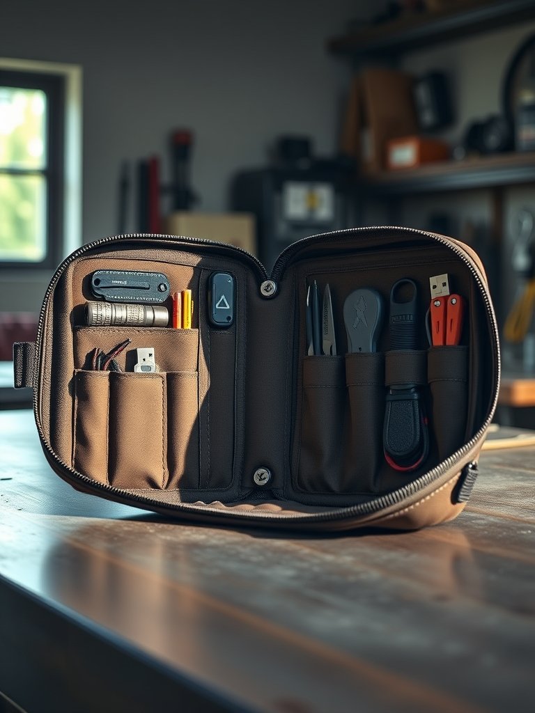 tactical pouch in action