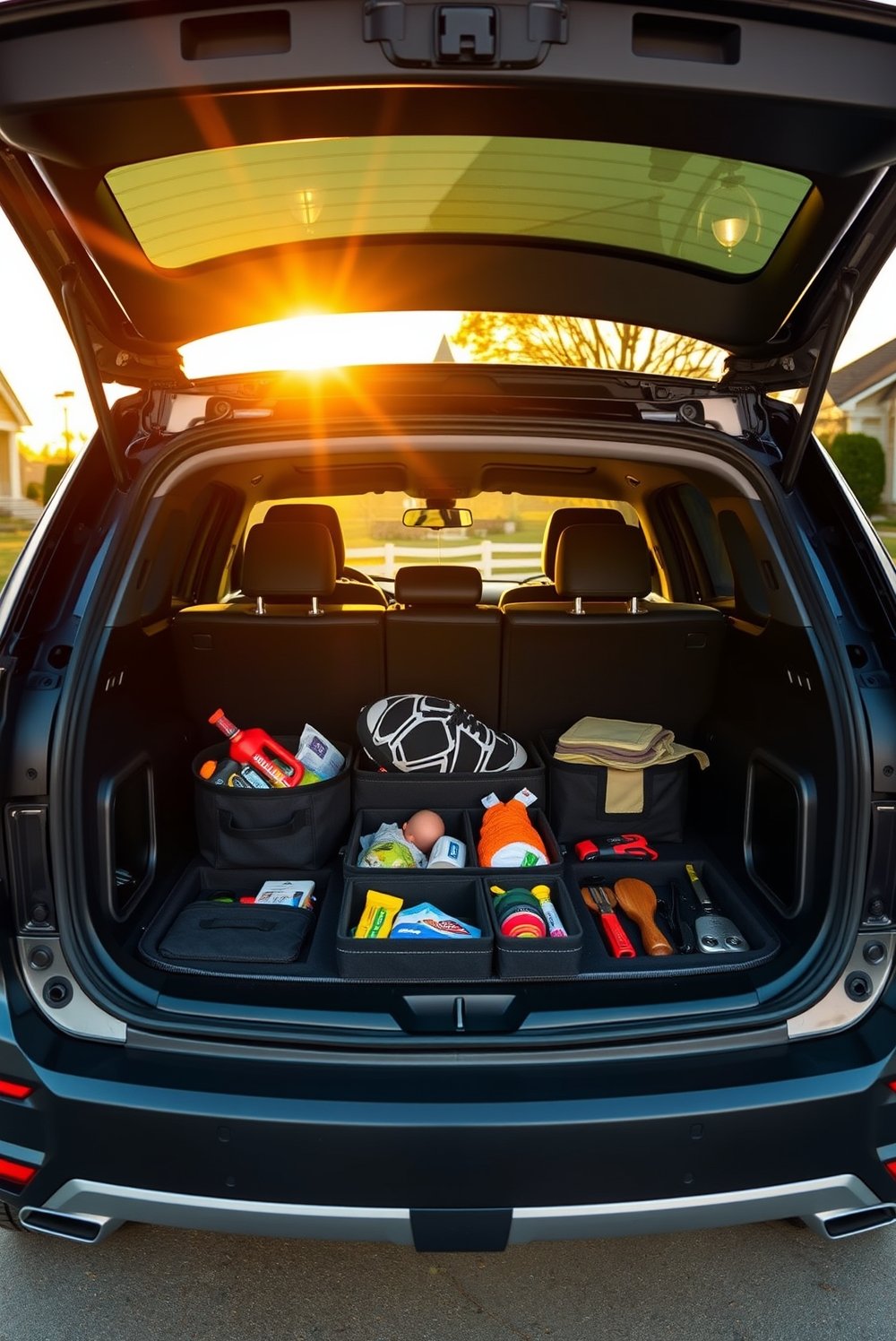 trunk organizer product view