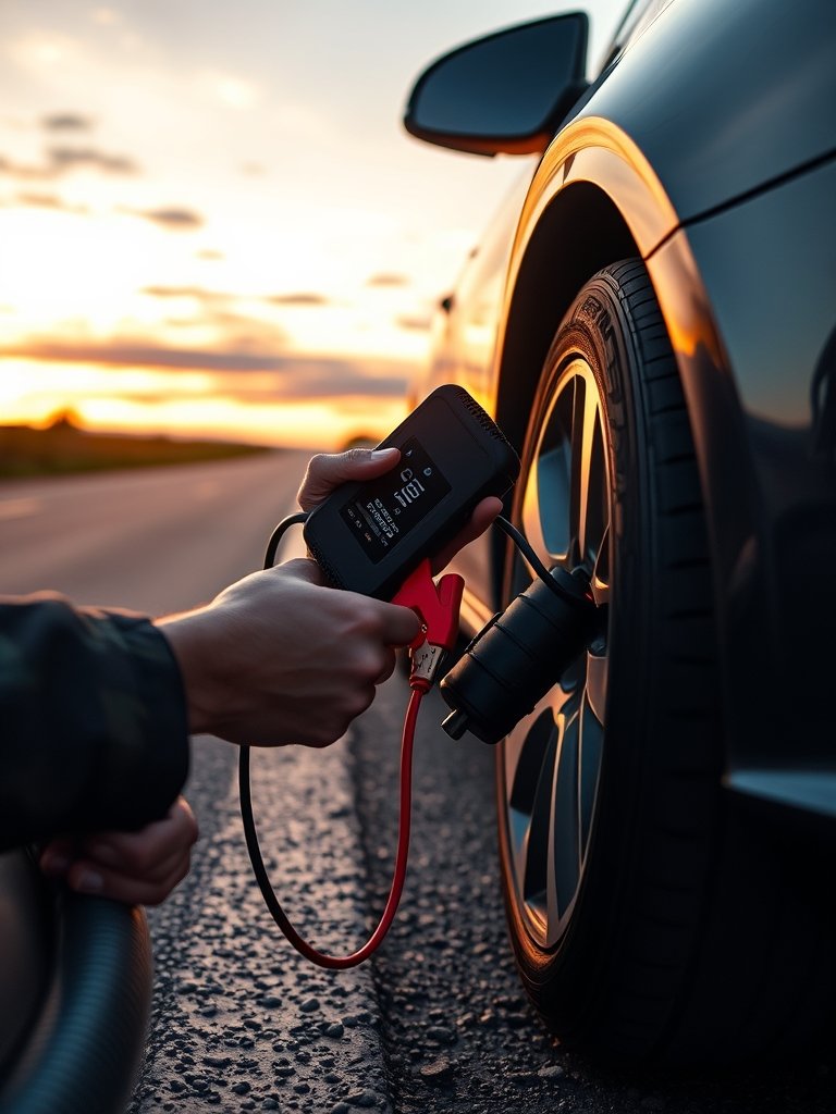 car battery jump starter portable - Illustration 2