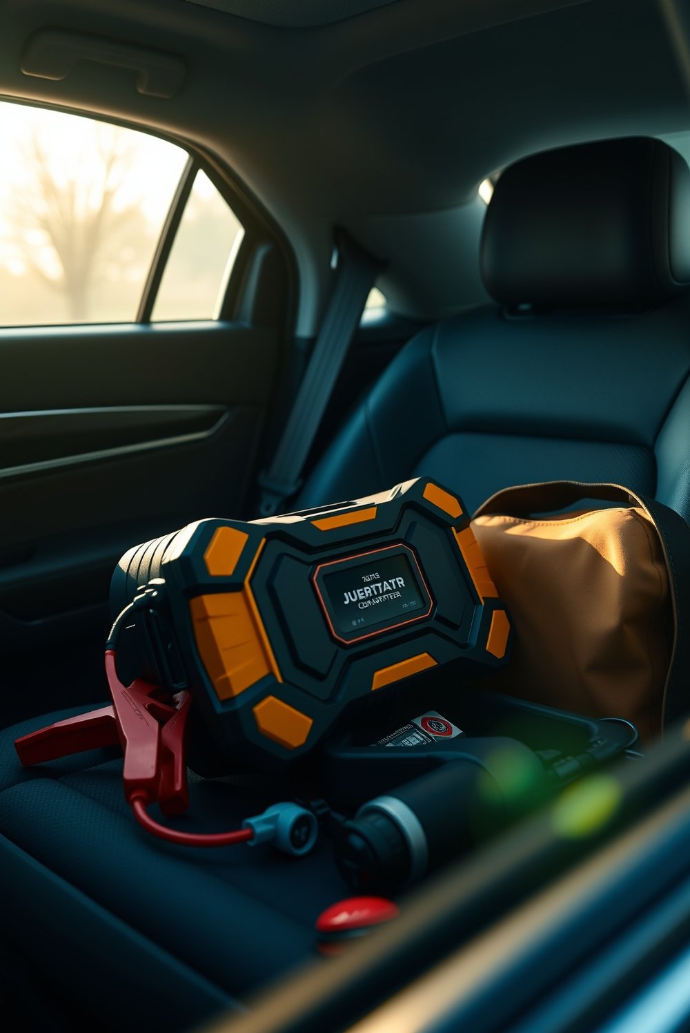 car battery jump starter portable - Illustration 1